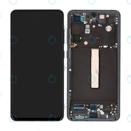 Samsung Galaxy S21 FE G990B - LCD zaslon + zaslon osjetljiv na dodir + okvir (grafit) - GH82-26414A, GH82-26420A, GH82-26590A Originalni servisni paket