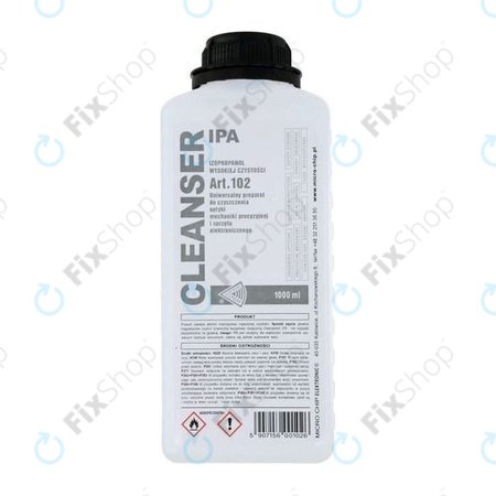 Cleanser IPA - 100% izopropilni alkohol (1000 ml)