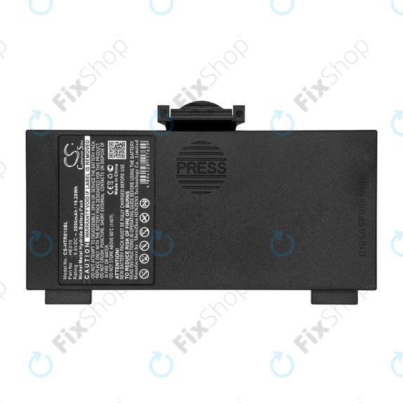 Baterija za Hetronic 68303000, 2000mAh, Ni-MH, 9.6V, HE010, HQ