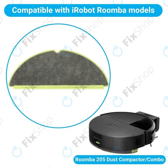 Krpa za brisanje, 2 kom za iRobot Roomba 205 Dust Compactor, Dust Compactor Combo
