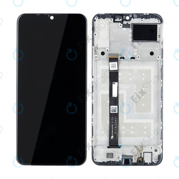 Lenovo K10 Note - LCD zaslon + zaslon osjetljiv na dodir + okvir (Black) TFT