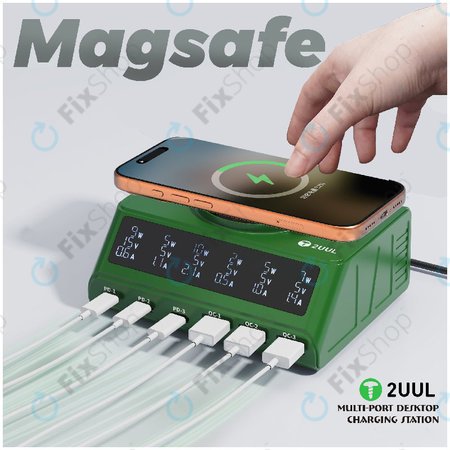 Stolni punjač s više priključaka, 2UUL PC11