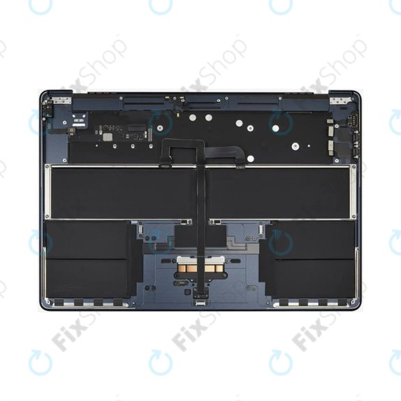 Gornji okvir tipkovnice za MacBook Air 15", A3114 (2024), s US tipkovnicom i baterijom, Midnight, 661-40269, Genuine Apple
