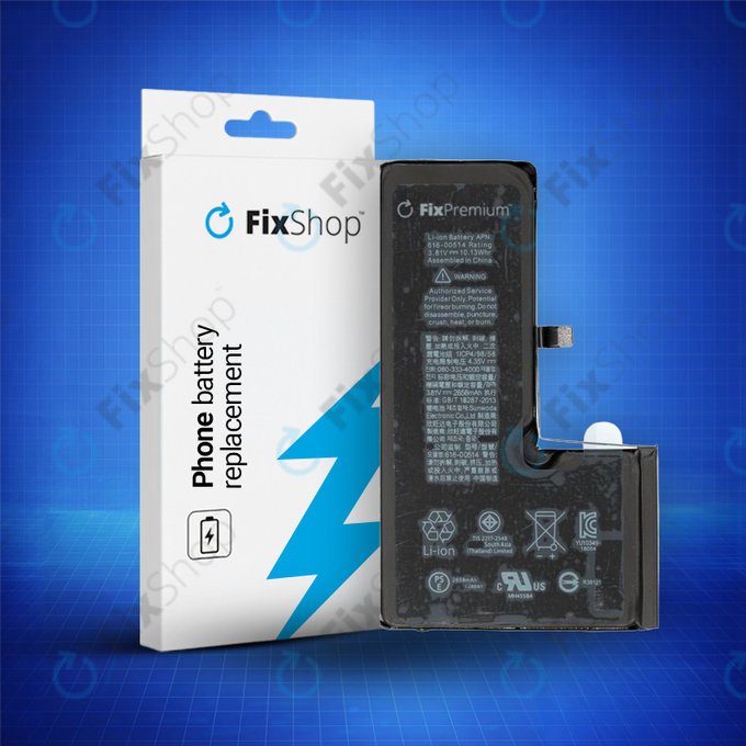 Apple iPhone XS - Baterija 2658mAh FixPremium