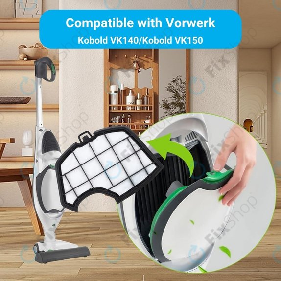 Vorwerk Kobold VK140, VK150 - Filter za prašinu FP140