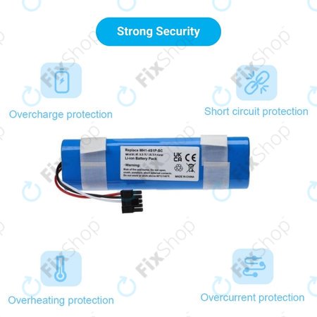 Xiaomi Mi Robot Vacuum Mop Pro (P), 2 (Mijia 2C), Viomi V2 Pro, Proscenic LDS M7 - Baterija STYJ02YM, MH1-4S1P-SC Li-Ion 3400mAh