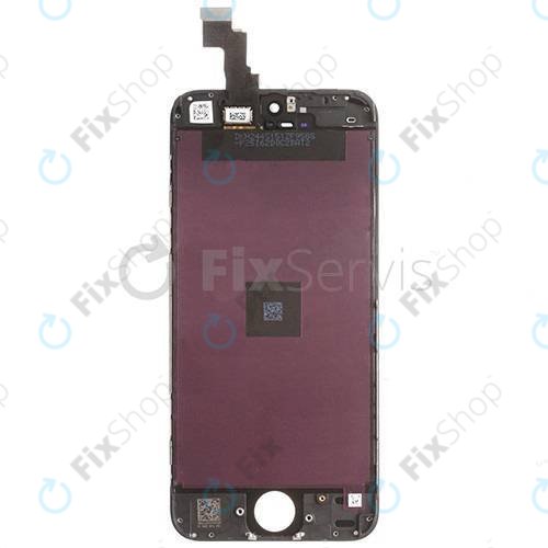 Apple iPhone 5C - LCD zaslon + zaslon osjetljiv na dodir + okvir (crni)