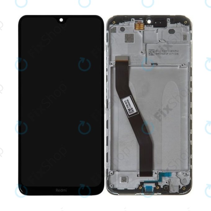 Xiaomi Redmi 8, Redmi 8A - LCD zaslon + zaslon osjetljiv na dodir + okvir (Onyx Black) - 5600040C3I00 Originalni servisni paket