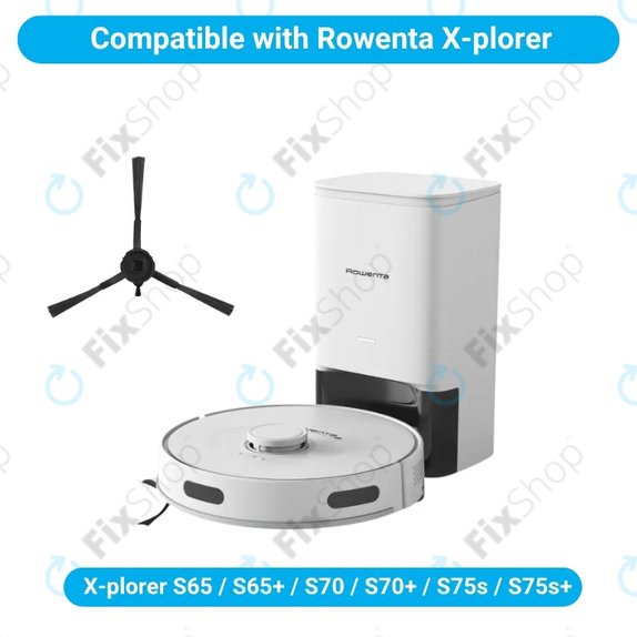 Bočna četka, 2 kom za Rowenta X-plorer S65, S65+, S70, S70+, S75s, S75s+