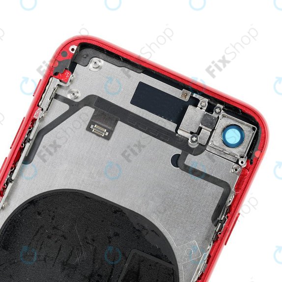 Apple iPhone 8 - Stražnje Maska s malim dijelovima (crveno)