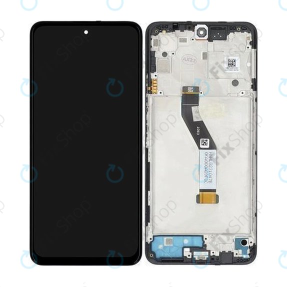 Xiaomi Redmi Note 11S 5G 22031116BG - LCD zaslon + zaslon osjetljiv na dodir + okvir (ponoćno crna) - 560001K16B00 Originalni servisni paket