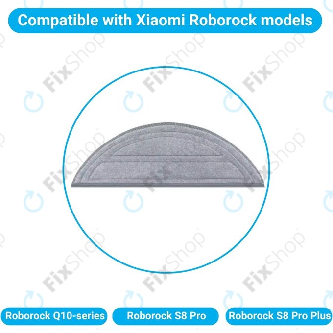 Krpa za brisanje, 2 kom za Xiaomi Roborock Q10-series, S8 Pro, S8 Pro Plus