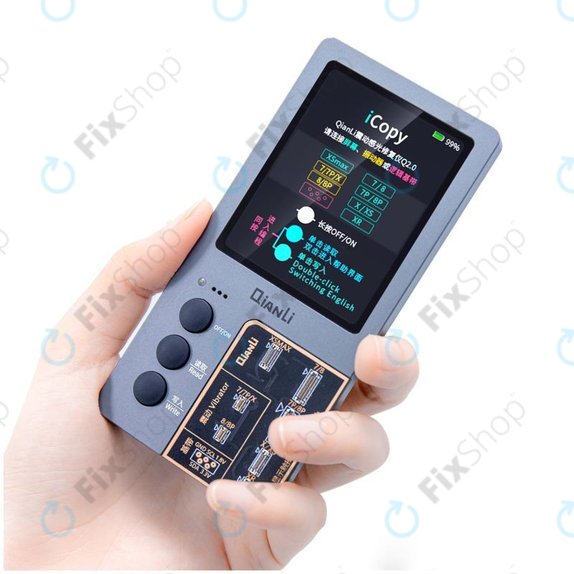 QianLi iCopy Plus 2.2 - True Tone, senzor svjetla, programator vibracija i tester baterije (iPhone 7 - 11 Pro Max)