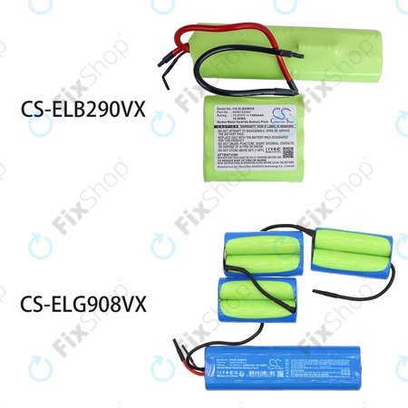 Baterija za AEG, Electrolux, 1300mAh, Ni-MH, 12V, 4055132304, HQ