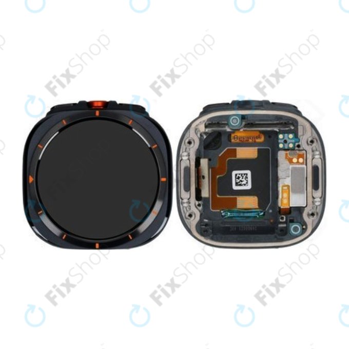 Samsung Galaxy Watch Ultra (LTE) SM-L705U - LCD zaslon + zaslon osjetljiv na dodir + okvir (Dark Grey) - GH82-35194A Genuine Service Pack