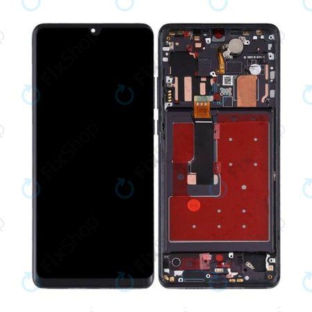 Huawei P30 Pro, P30 Pro 2020 - LCD zaslon + zaslon osjetljiv na dodir + okvir (crni) OLED
