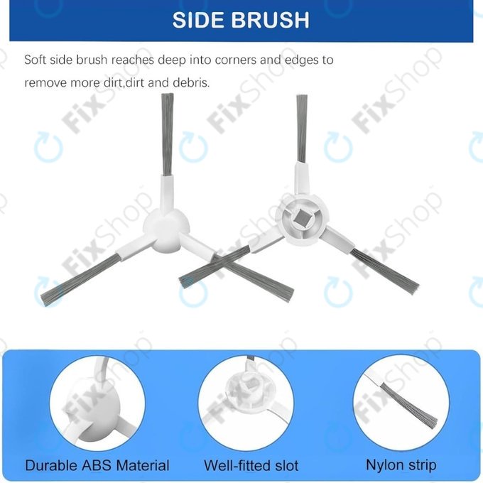 Xiaomi Dreame L10s Ultra Gen2, Pro Gen2, Mova E30 Ultra - Bočna četka