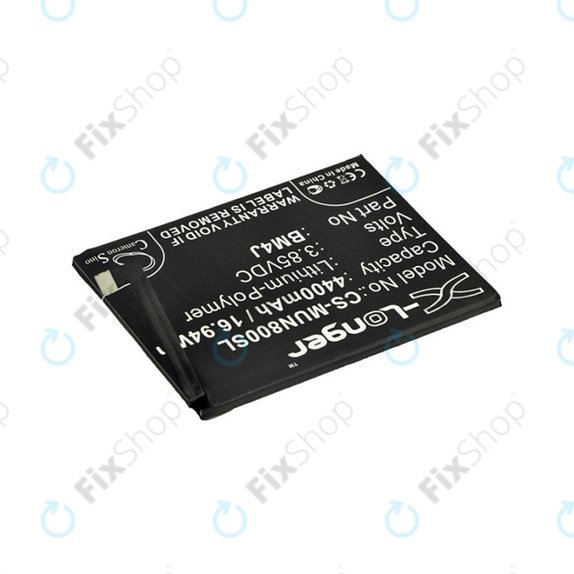 Baterija za  Xiaomi Redmi Note 8 Pro, 4400mAh, Li-Pol, 3.85 V, BM4J, HQ