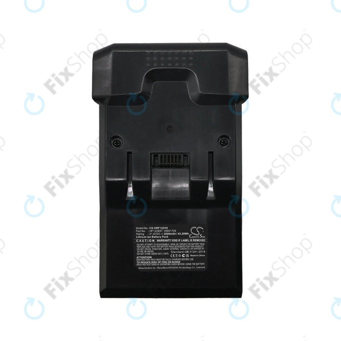 Baterija za Hoover H Free, HF122, 2000mAh, Li-Ion, 21.6V, HF122BAT, HQ