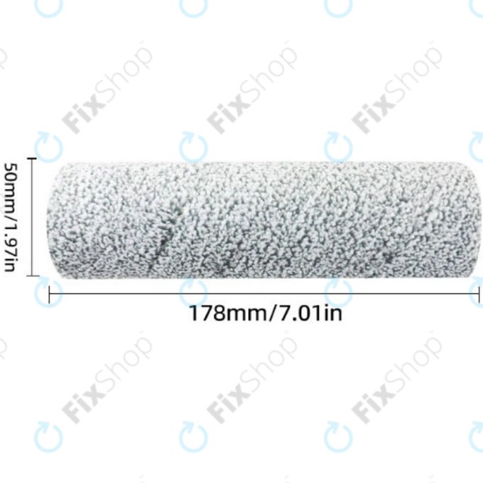 Ecovacs Deebot X9 Pro Omni, X9 Pro, X8 Pro Omni, X8 Omni, T80 Omni, T80 - Valjak za brisanje