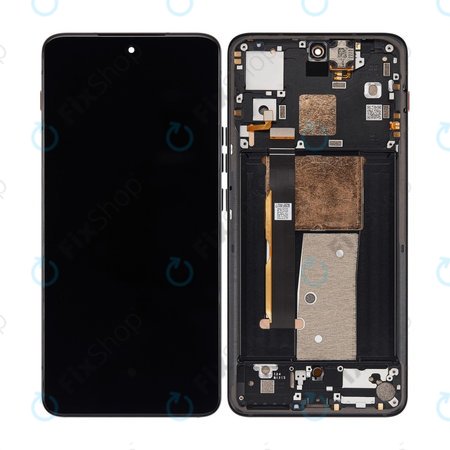 Motorola Thinkphone - LCD zaslon + zaslon osjetljiv na dodir + okvir (Carbon Black) OLED