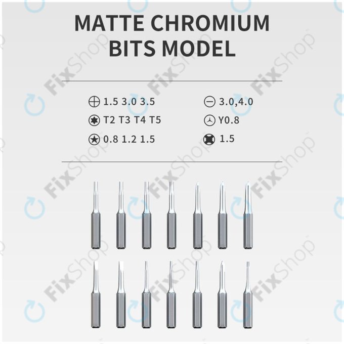 Jakemy JM-Y06 - Pametni precizni električni odvijač 16u1