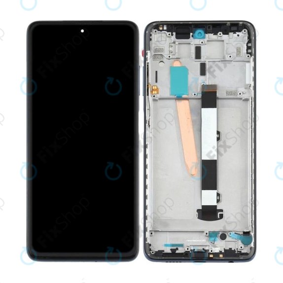 Xiaomi Poco X3 Pro - LCD zaslon + zaslon osjetljiv na dodir + okvir (Phantom Black) TFT