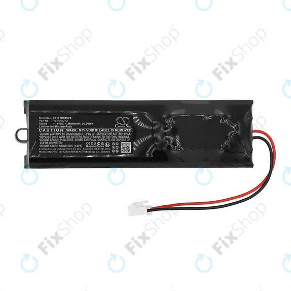 Baterija za Rowenta Air Force Extreme, 2500mAh, Li-Ion, 14.4V, RS-RH5272, HQ