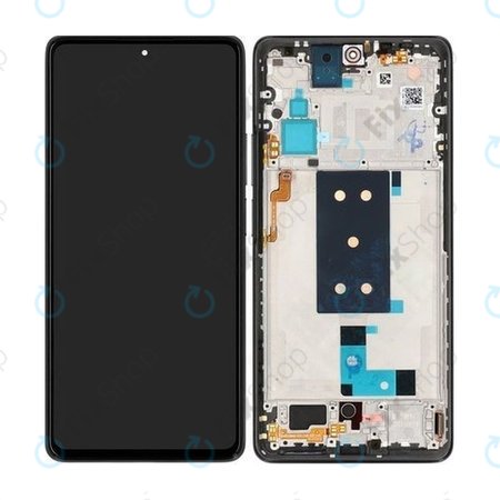 Xiaomi 11T - LCD zaslon + zaslon osjetljiv na dodir + okvir (Meteorit Grey) - 560004K11R00 Originalni servisni paket