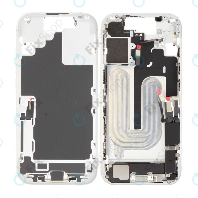 Srednji okvir s baterijom za iPhone 17 | White | ZD076-00749 | Genuine Apple