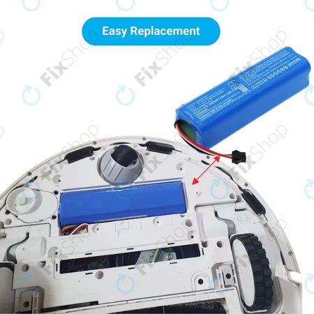 Xiaomi Roidmi EVE Plus, Viomi, Lydsto, Proscenic, Tefal - Baterija NR18650 M26-4S2P, SUN-INTE-181, H18650CH-4S2P Li-Ion 14.4V 6700mAh HQ