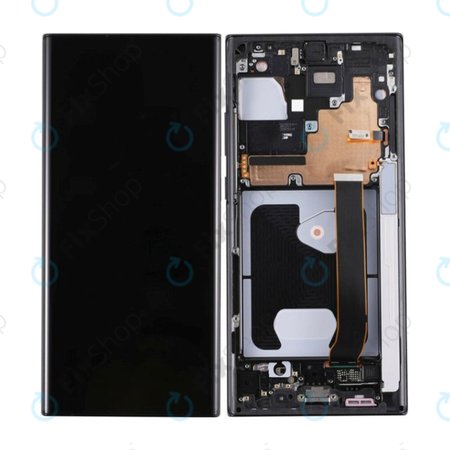 Samsung Galaxy Note 20 Ultra N986B - LCD zaslon + steklo na dotik + okvir (Mystic Black) TFT