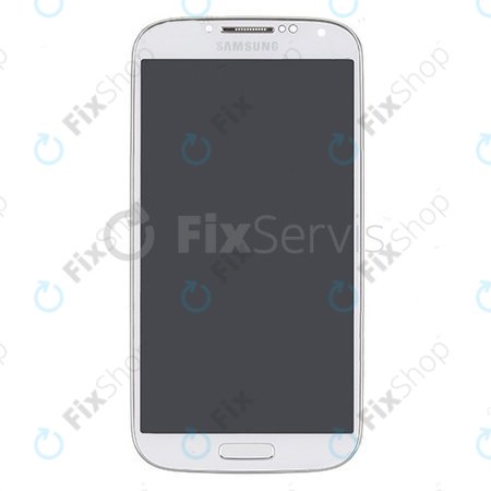 Samsung Galaxy S4 i9505 - LCD zaslon + zaslon osjetljiv na dodir + okvir (White Frost) OLED