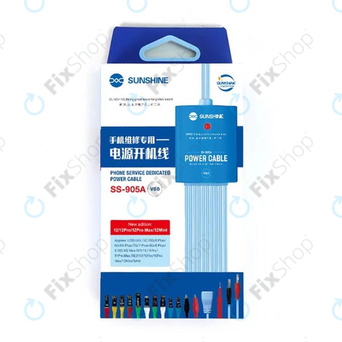 SunShine SS-905A set kabela za napajanje (iPhone 5S - 12 Pro Max, Samsung)