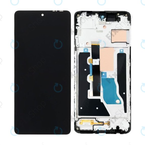 Infinix Note 30 Pro - LCD zaslon + zaslon osjetljiv na dodir + okvir (Magic Black) TFT