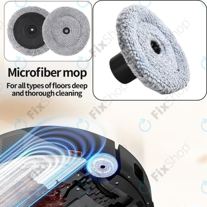 Bočna krpa za brisanje, 2 kom za Xiaomi Roborock Saros 10