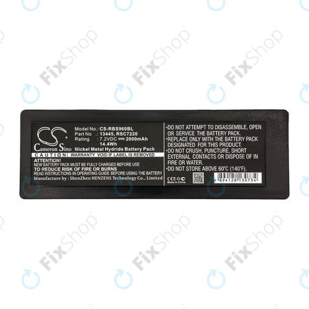 Baterija za Scanreco 590, 592, 2000mAh, Ni-MH, 7.2V, RSC7220, HQ