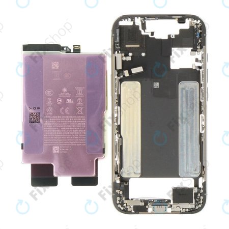 Srednji okvir s baterijom za iPhone 17 Air | Light Blue | ZD076-00719 | Genuine Apple