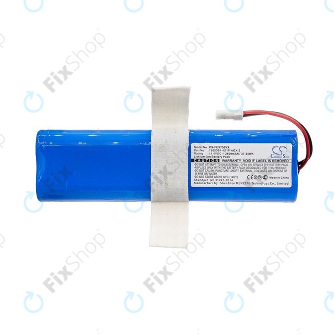 Zaco V3, V40, V5s Pro, V5x, Silvercrest SSWR A1, SSWR B1, SSR 3000 A1 - Baterija 18650B4-4S1P-AGX-2 Li-Ion 14.4V 2600mAh HQ