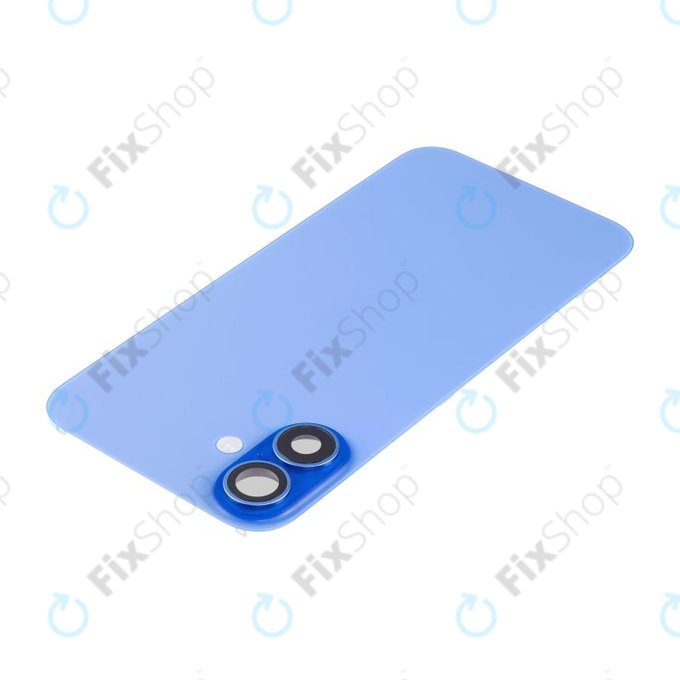 Apple iPhone 16 - Stražnje staklo kućišta + staklo kamere + metalni okvir + Magsafe magnet (Ultramarine)