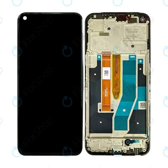 OnePlus Nord CE 2 Lite 5G CPH2381 - LCD zaslon + zaslon osjetljiv na dodir + okvir (Black Dusk) TFT