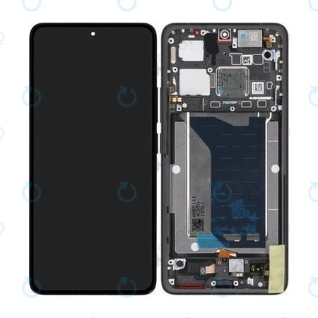 Xiaomi Poco F7 Ultra 5G - LCD zaslon + zaslon osjetljiv na dodir + okvir (Black) - 5600150O11U00 Genuine Service Pack