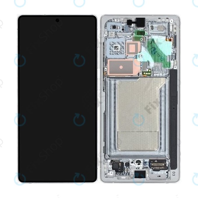 Samsung Galaxy S25 Ultra - LCD zaslon + zaslon osjetljiv na dodir + okvir (Titanium Silverblue) - GH82-36387C Genuine Service Pack
