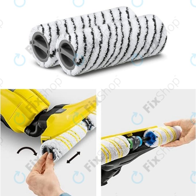 Kärcher FC 3, FC 5, FC 7 - Stone Roller set (crna)