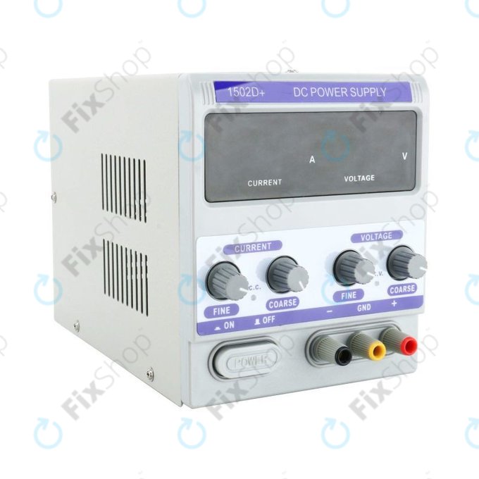 Dingke 1502D+ - Regulirano istosmjerno napajanje za test popravka mobilnog telefona (0-15V, 0-2A, 230V EU)
