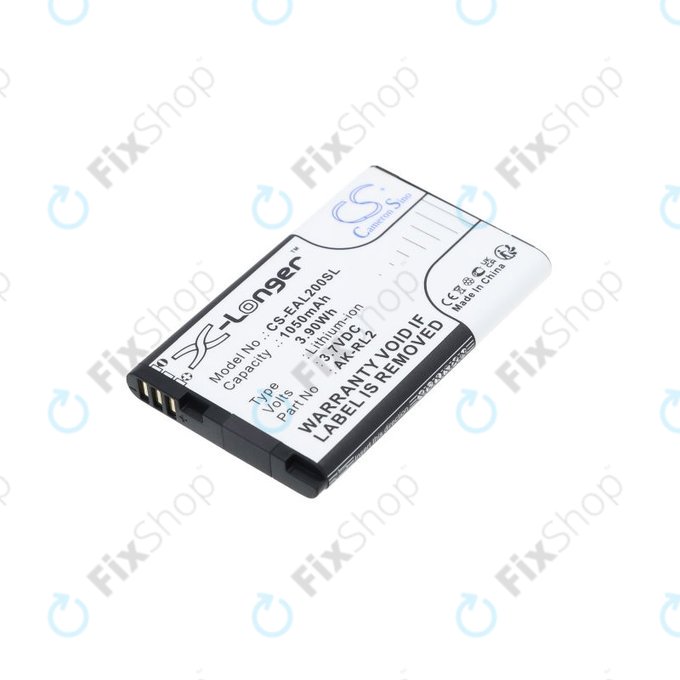 Baterija za Emporia Essence Plus, Talk comfort, V20, 1050mAh, Li-Ion, 3.7V, AK-RL2, HQ