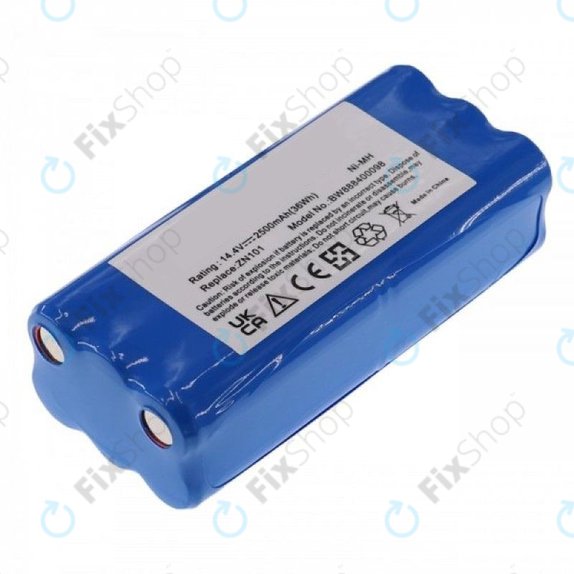 Ecovacs Dibea ZN101, K6, L6, Dirt Devil - Baterija 0606004 Ni-MH 14.4V 2500mAh