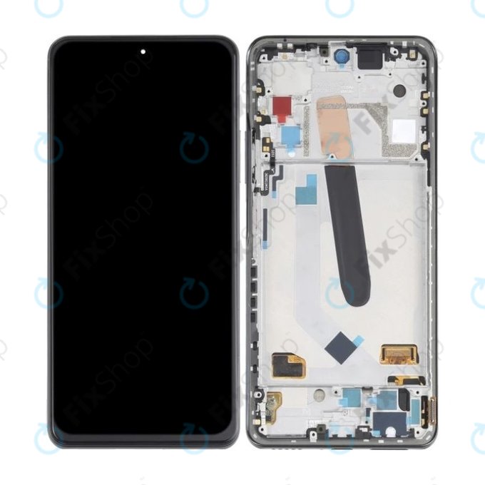 Xiaomi Poco F3 - LCD zaslon + zaslon osjetljiv na dodir + okvir (crni) OLED