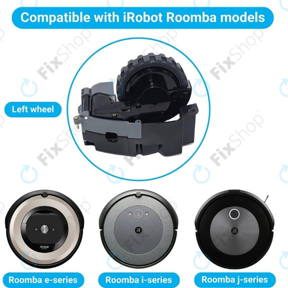 iRobot Roomba e-series, i-series, j-series - Kotač s motorom (desno)
