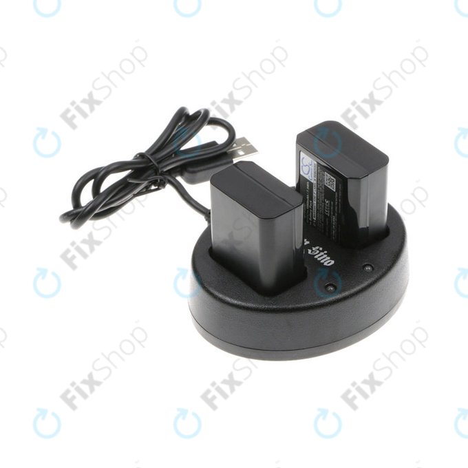 2 baterije s punjačem zaSony NEX-5, Alpha 7, NEX-7, 1030mAh, Li-Ion, 7.4V, NP-FW50, HQ